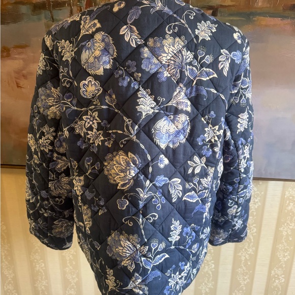 Floral barn Jacket with patch - Picture 6 of 8